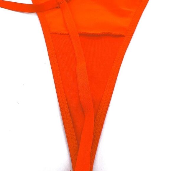 SKIMS Fits Everybody Micro Thong in Rare Color Fire Size 2X - Picture 12 of 12